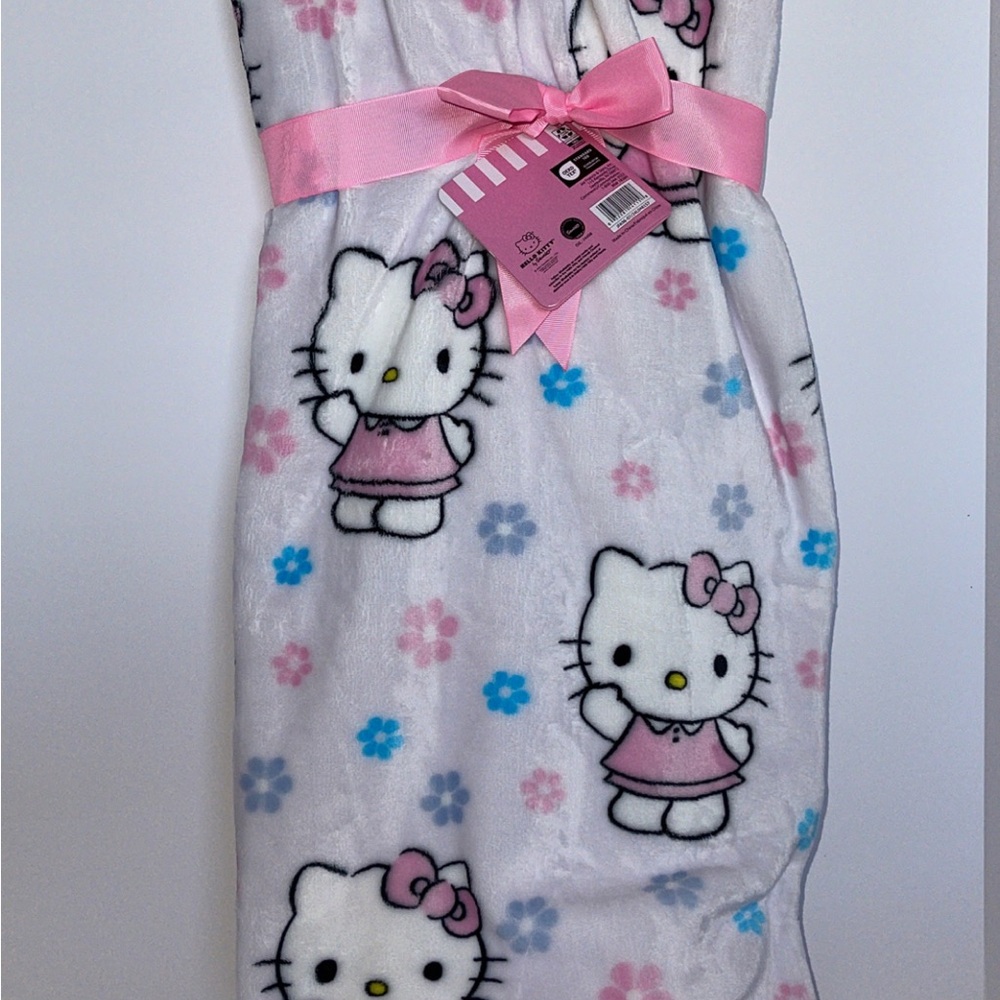 Hello Kitty Pink and Blue Blanket